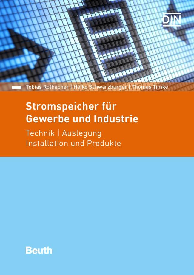 Vorderes Coverbild Stromspeicher für Gewerbe und Industrie
