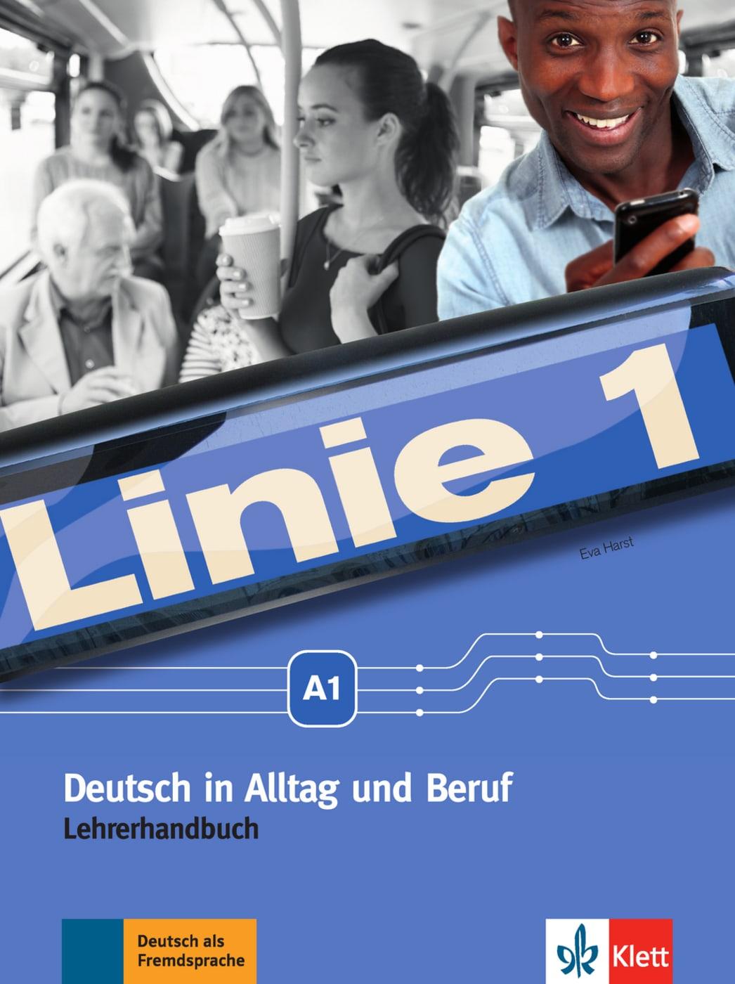 Vorderes Coverbild Linie 1 A1 - Lehrerhandbuch