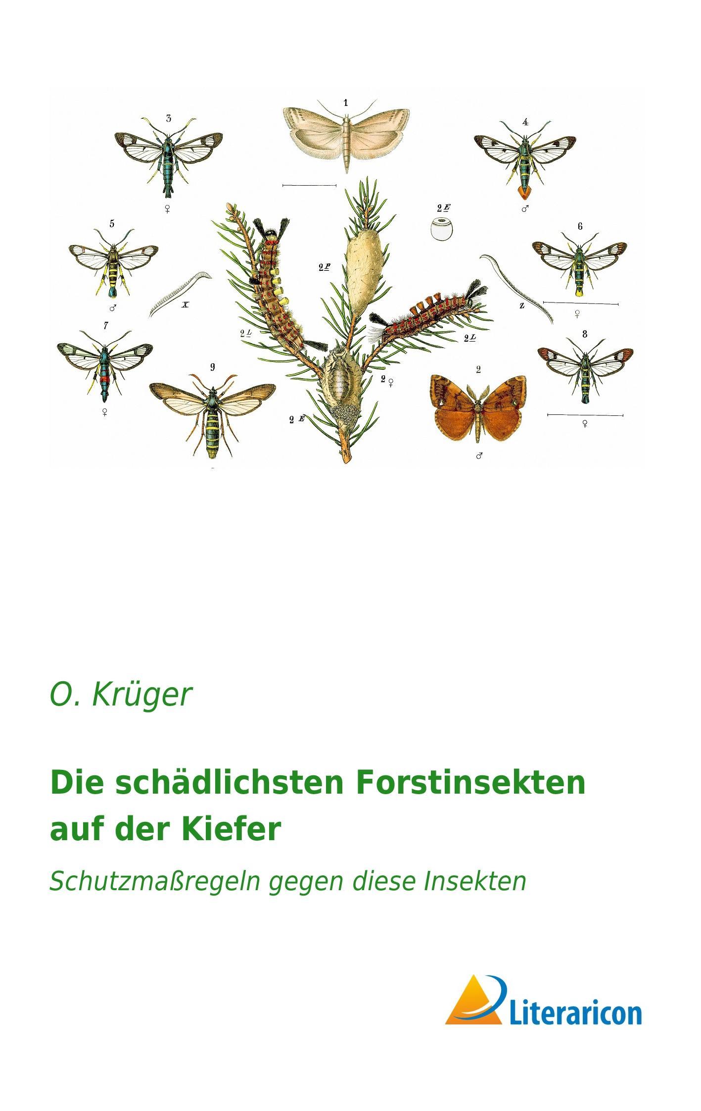Vorderes Coverbild Die schädlichsten Forstinsekten auf der Kiefer