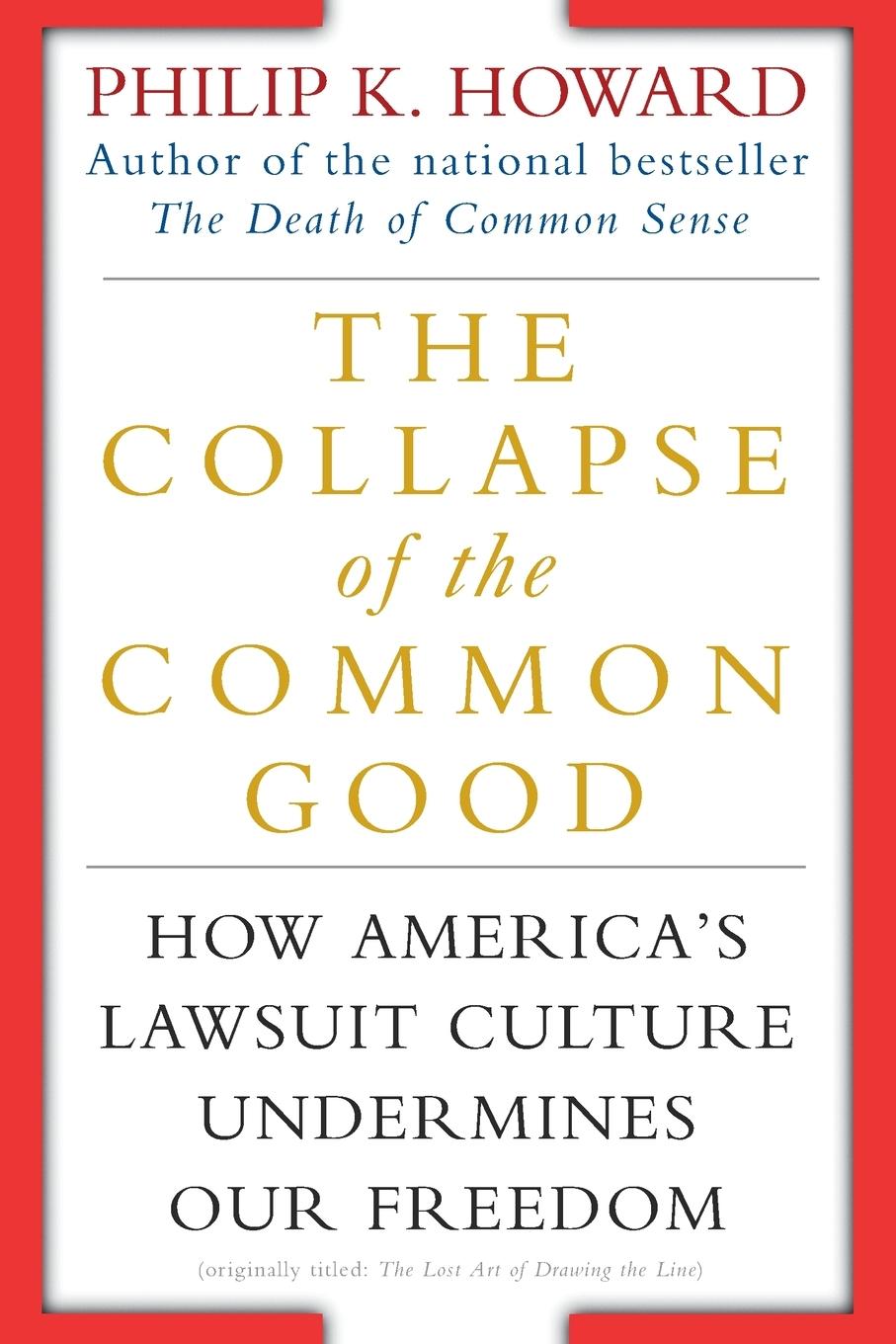 Vorderes Coverbild The Collapse of the Common Good