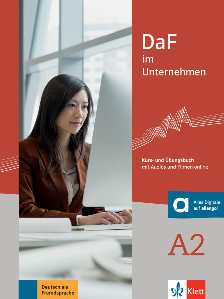 Vorderes Coverbild DaF im Unternehmen A2 - Kurs- und Übungsbuch