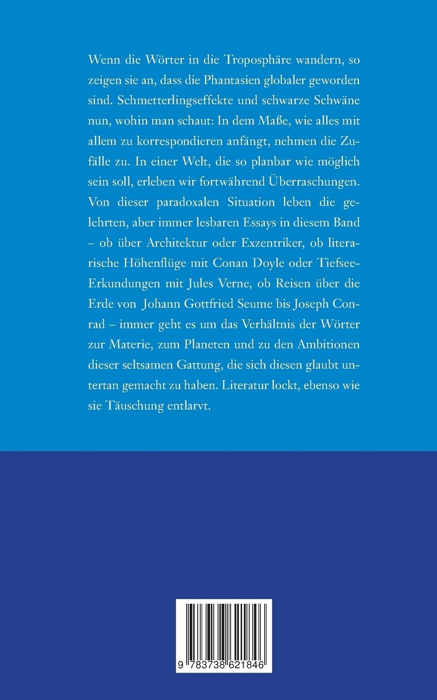 Rückseitencover Die Wörter in der Troposphäre