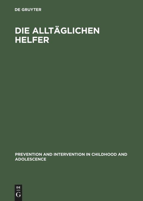 Vorderes Coverbild Die alltäglichen Helfer