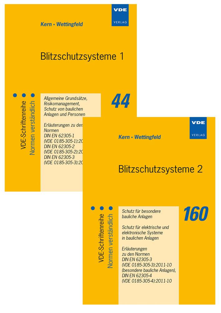 Beispielinhalt (Bild) Blitzschutzsysteme 1 - Blitzschutzsysteme 2 (Set). 2 Bände