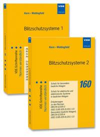 Vorderes Coverbild Blitzschutzsysteme 1 - Blitzschutzsysteme 2 (Set). 2 Bände