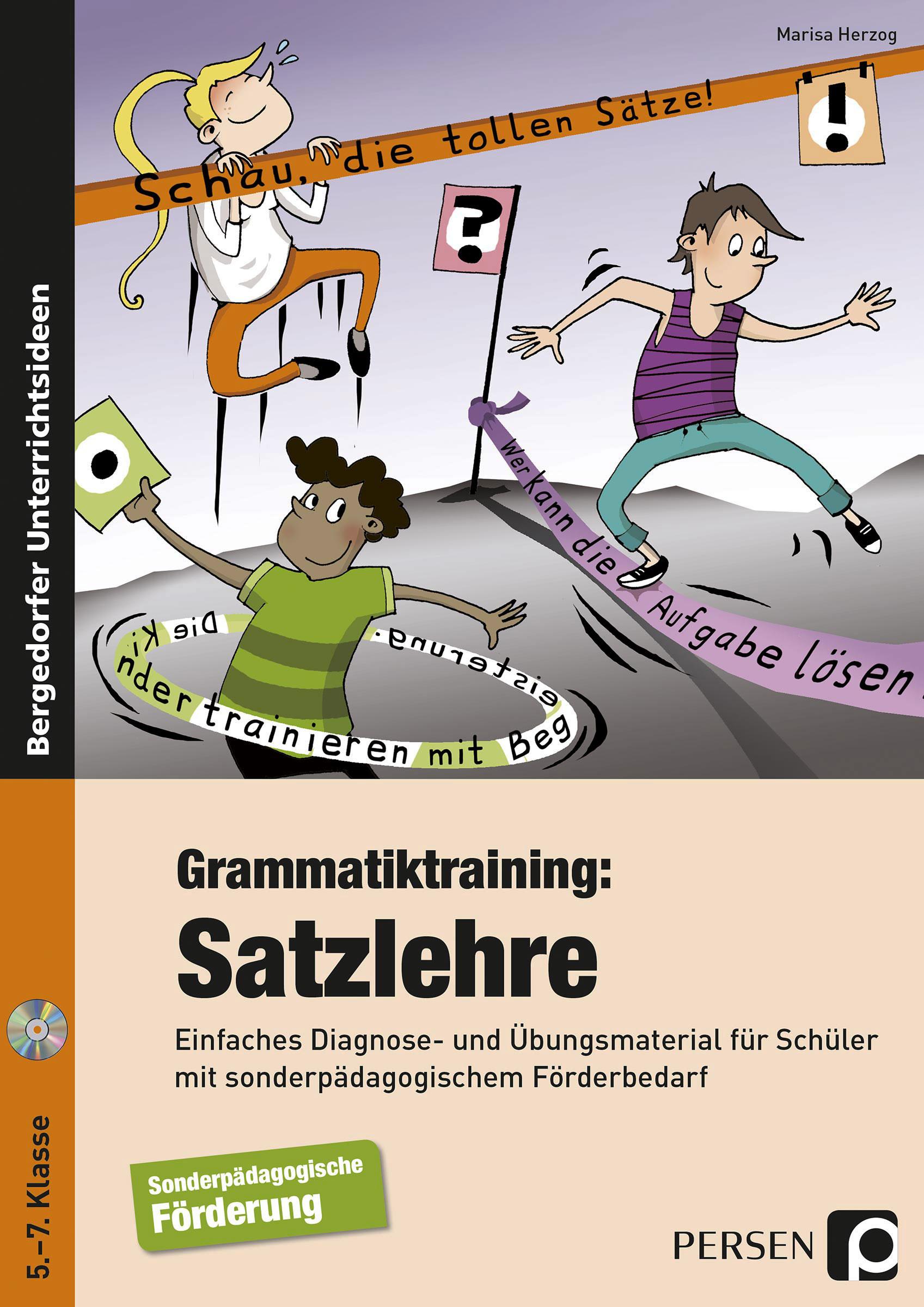 Vorderes Coverbild Grammatiktraining: Satzlehre