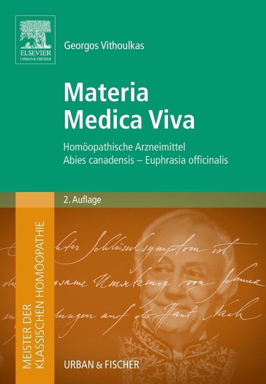 Vorderes Coverbild Meister der klassischen Homöopathie. Materia Medica Viva