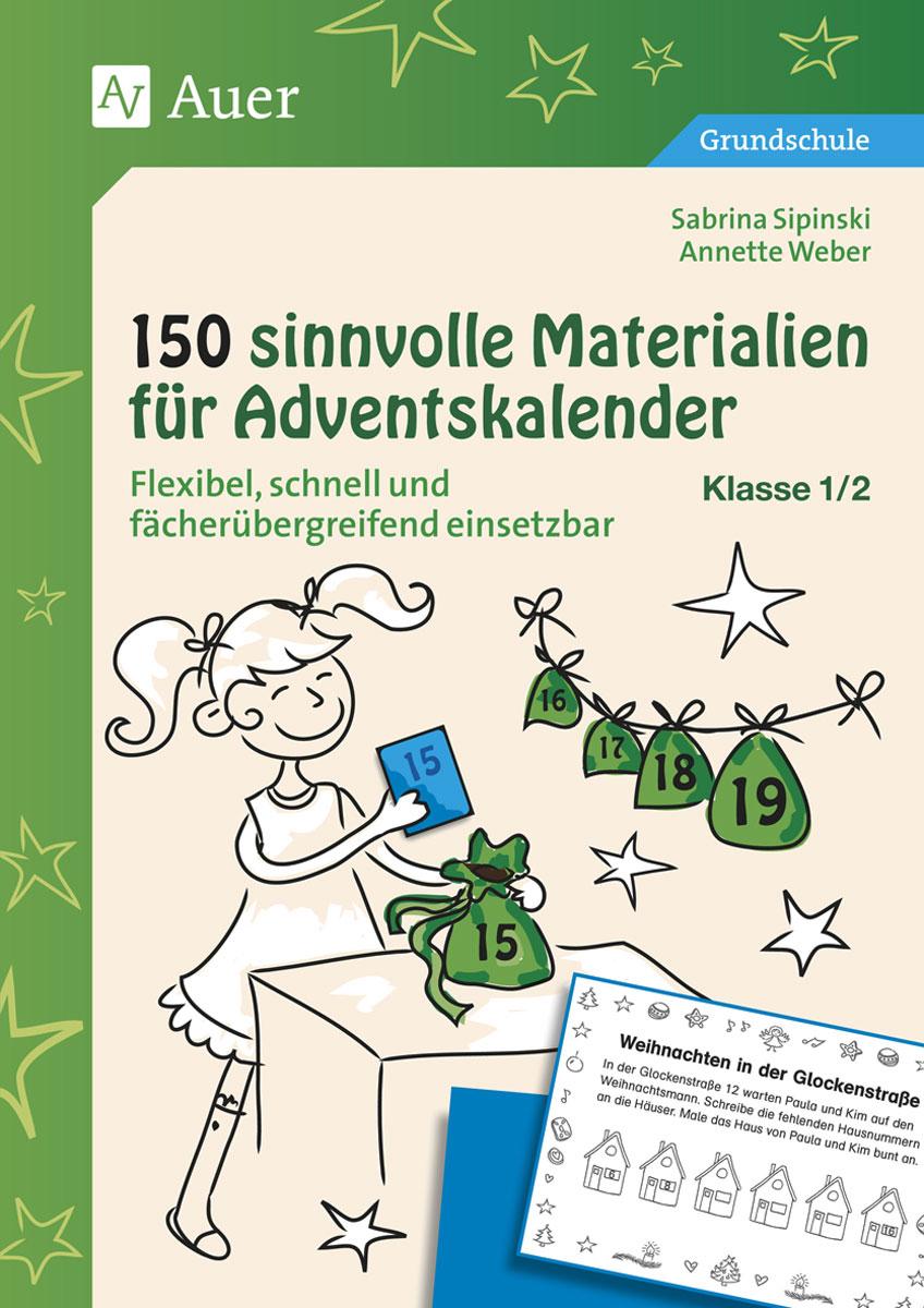 Vorderes Coverbild 150 sinnvolle Materialien für Adventskalender 1-2
