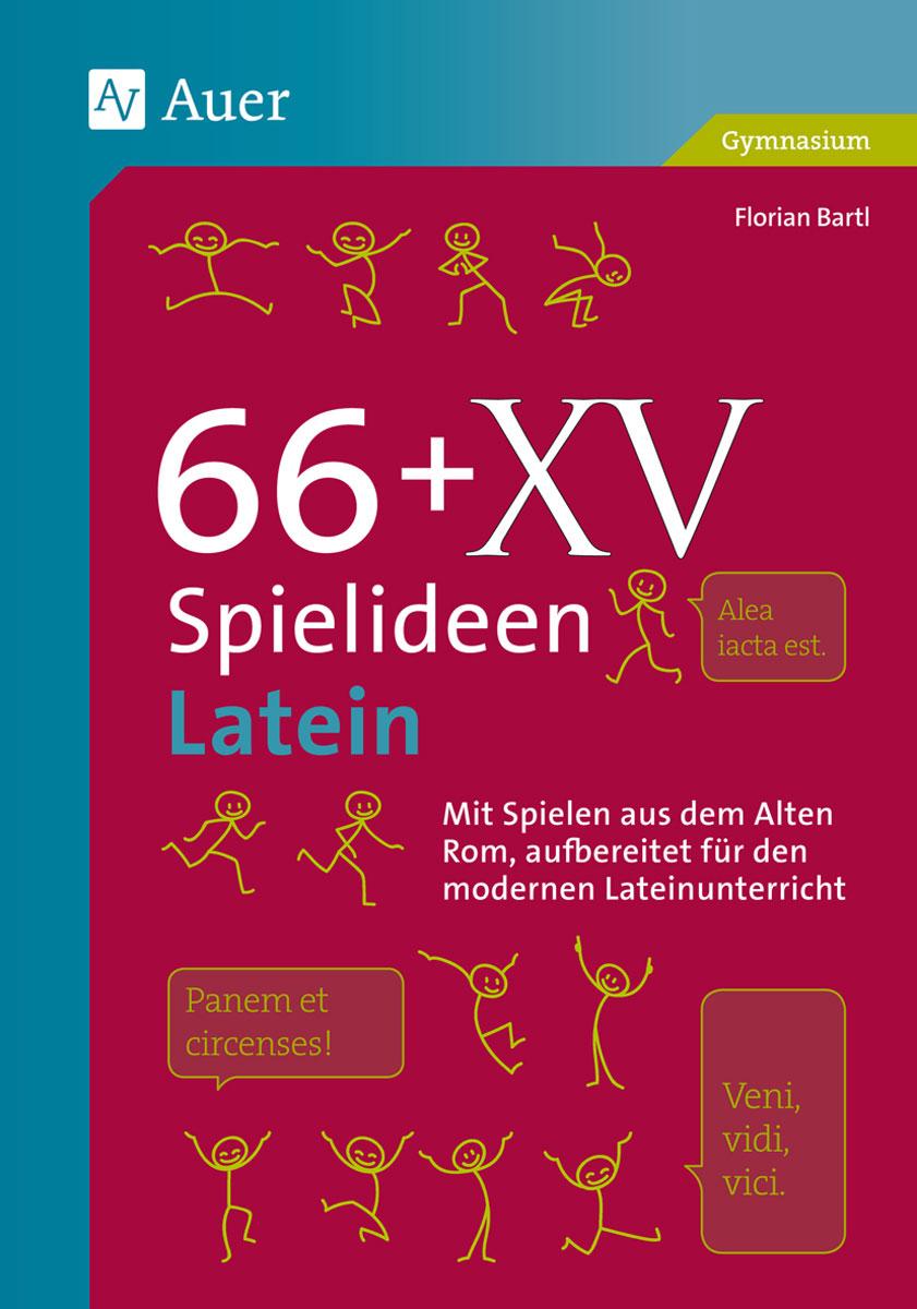 Vorderes Coverbild 66 + XV Spielideen Latein