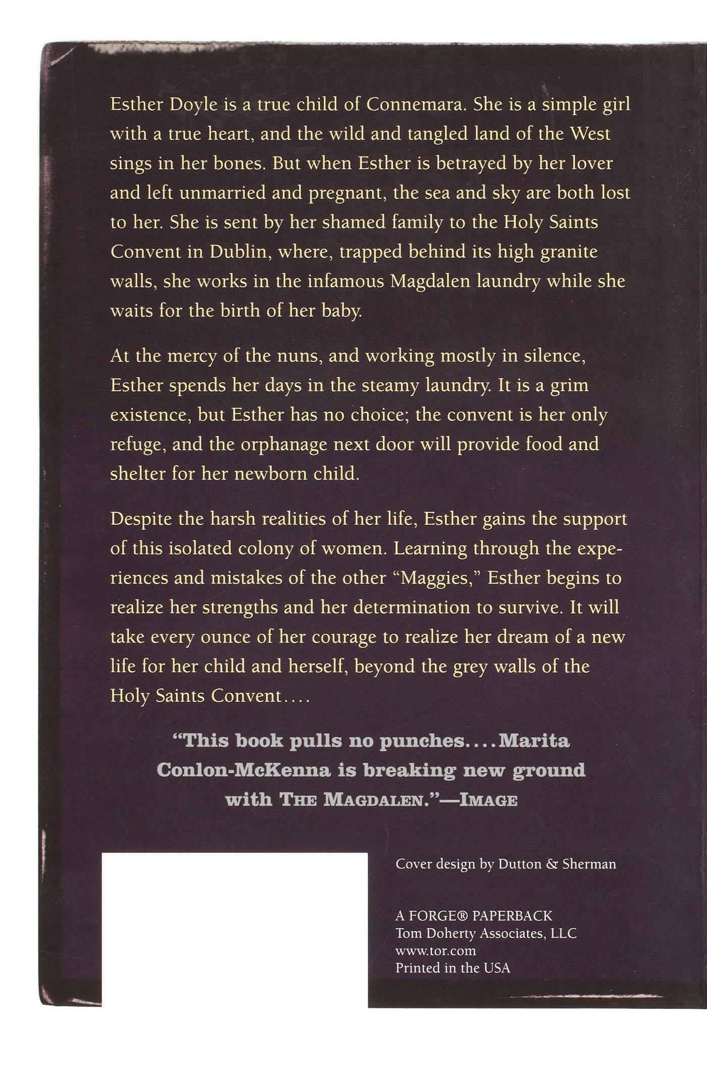 Rückseitencover The Magdalen