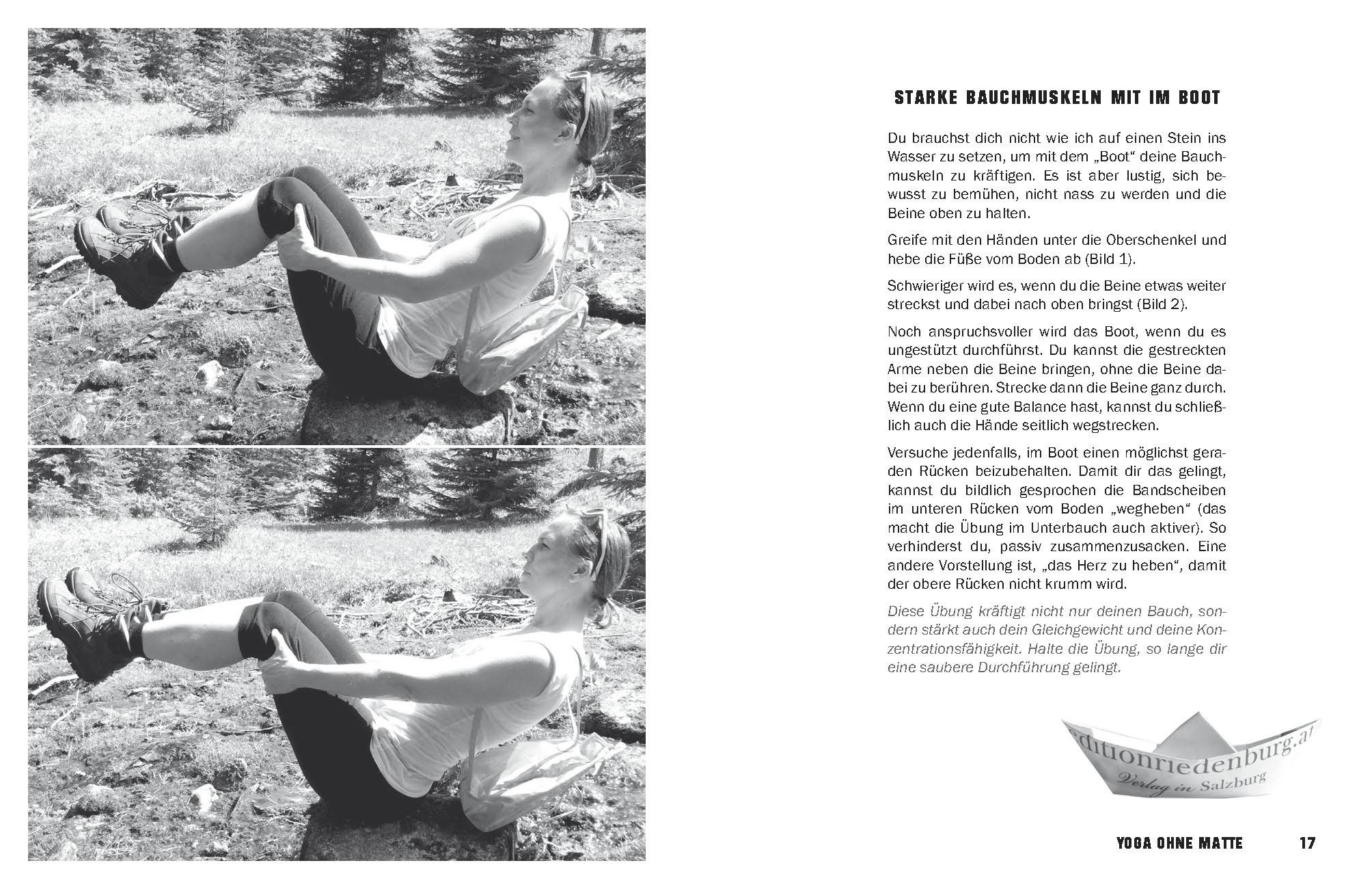 Beispielinhalt (Bild) FREE YOGA Jederzeit an jedem Ort - 50 Yoga-Routinen ohne Matte