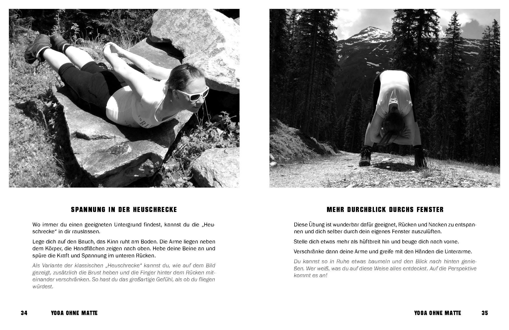 Beispielinhalt (Bild) FREE YOGA Jederzeit an jedem Ort - 50 Yoga-Routinen ohne Matte