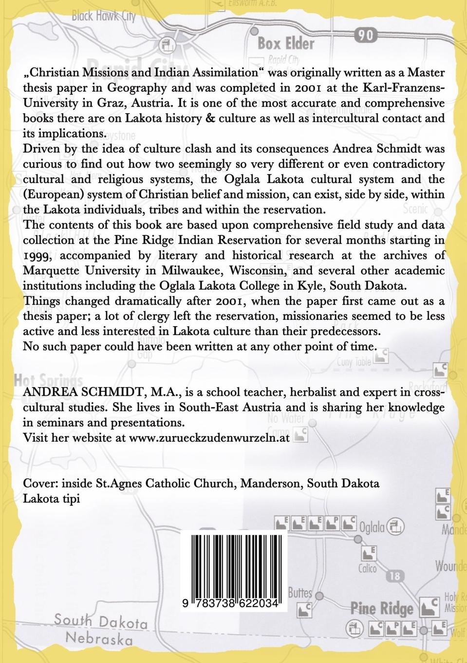 Rückseitencover Christian missions and Indian assimilation