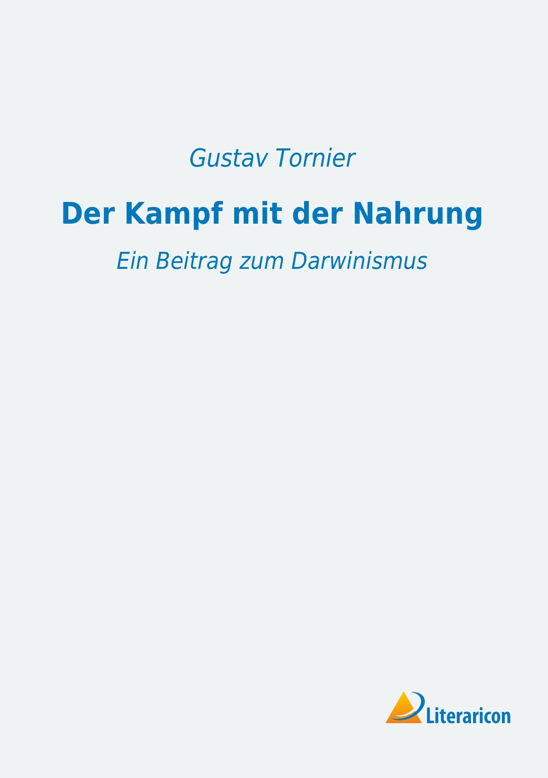 Vorderes Coverbild Der Kampf mit der Nahrung