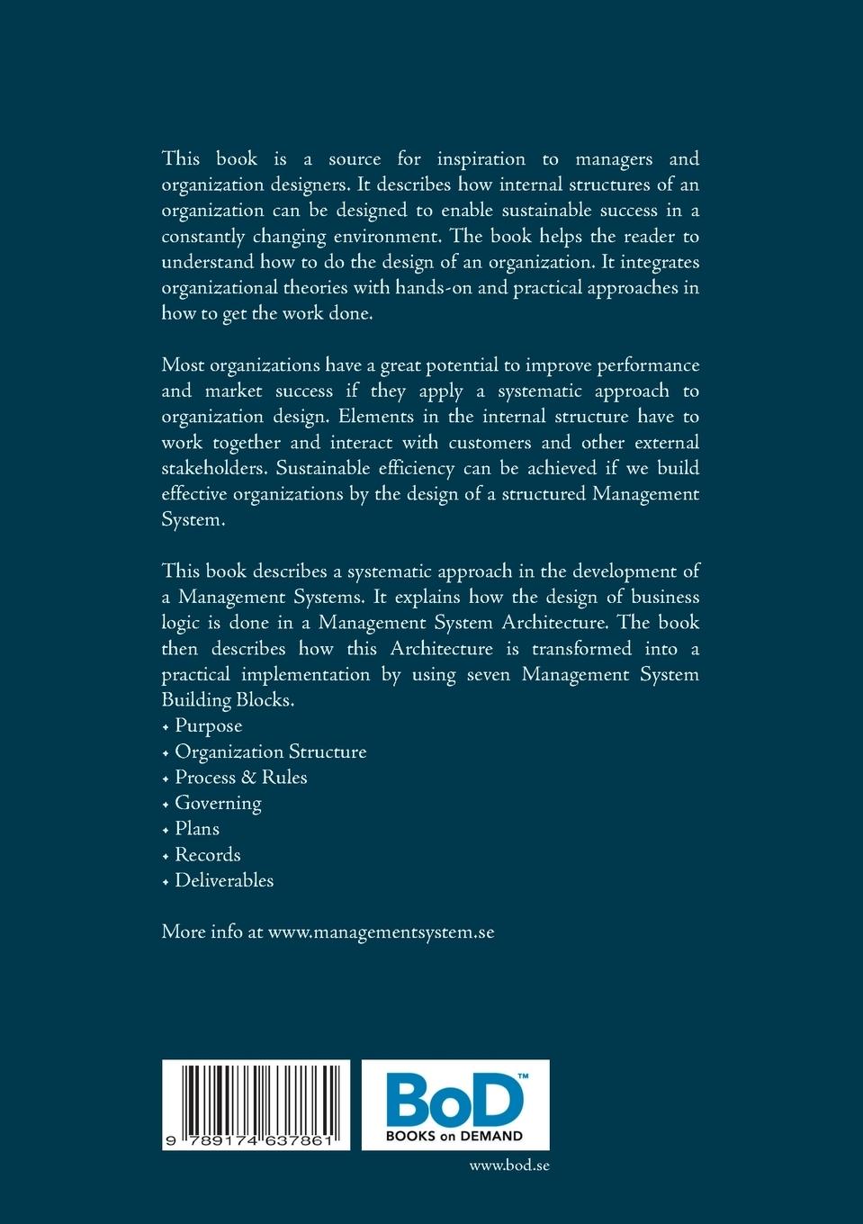 Rückseitencover Practical Organization Design