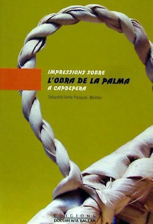 Vorderes Coverbild Impressions sobre l'obra de Palma a Capdepera