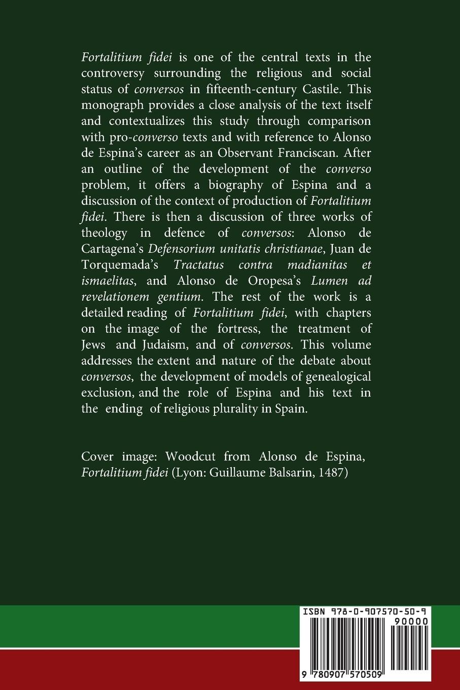 Rückseitencover Misera Hispania