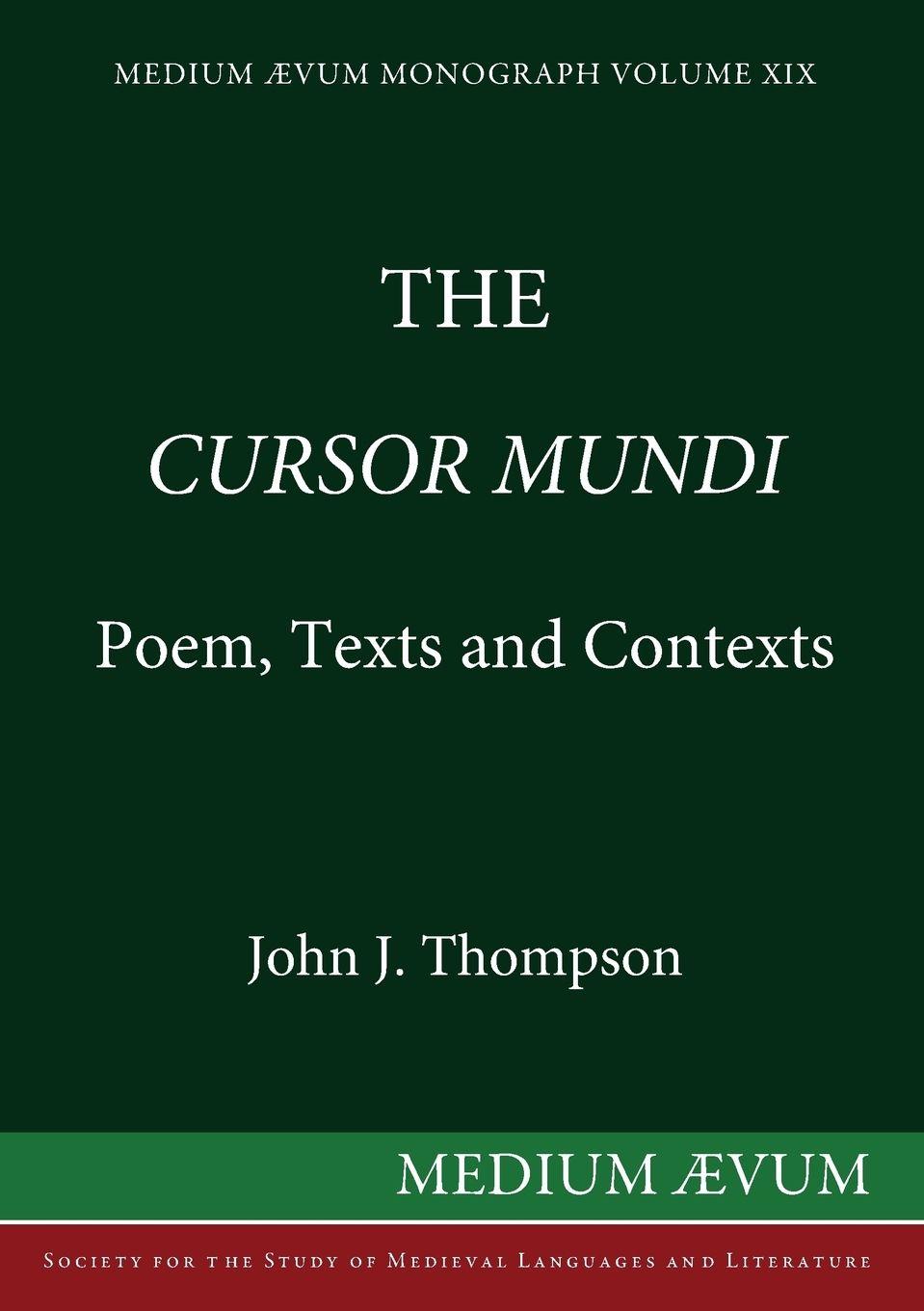 Vorderes Coverbild The Cursor Mundi