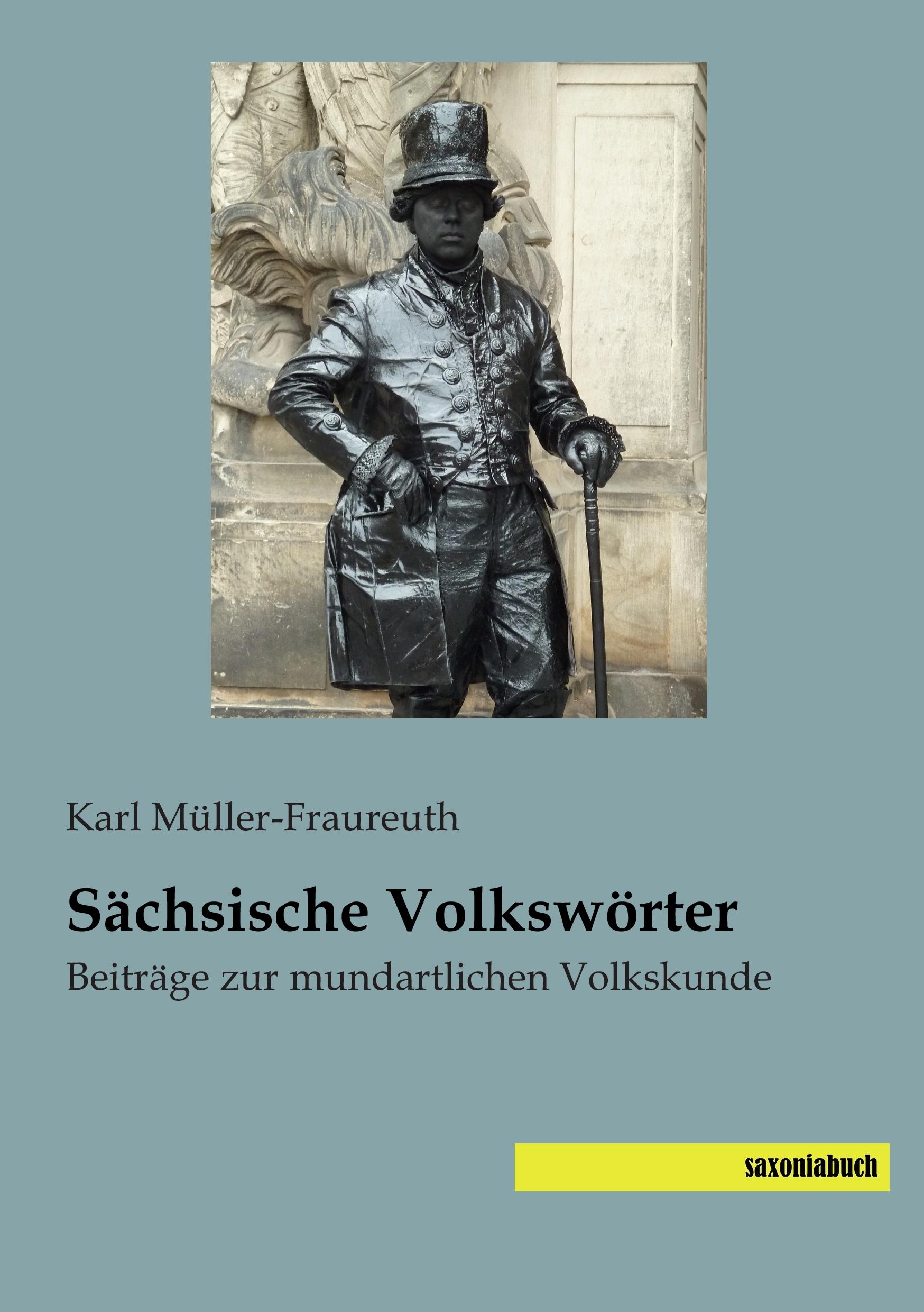 Vorderes Coverbild Sächsische Volkswörter