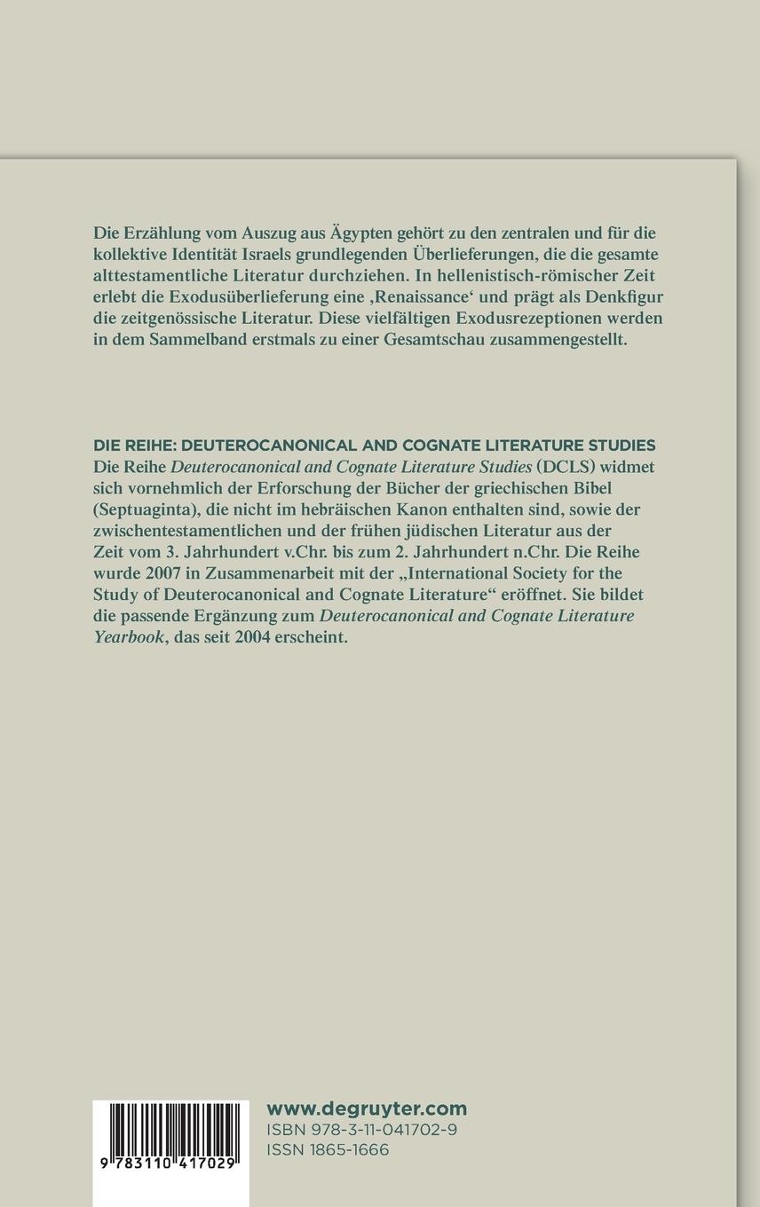 Rückseitencover Exodus