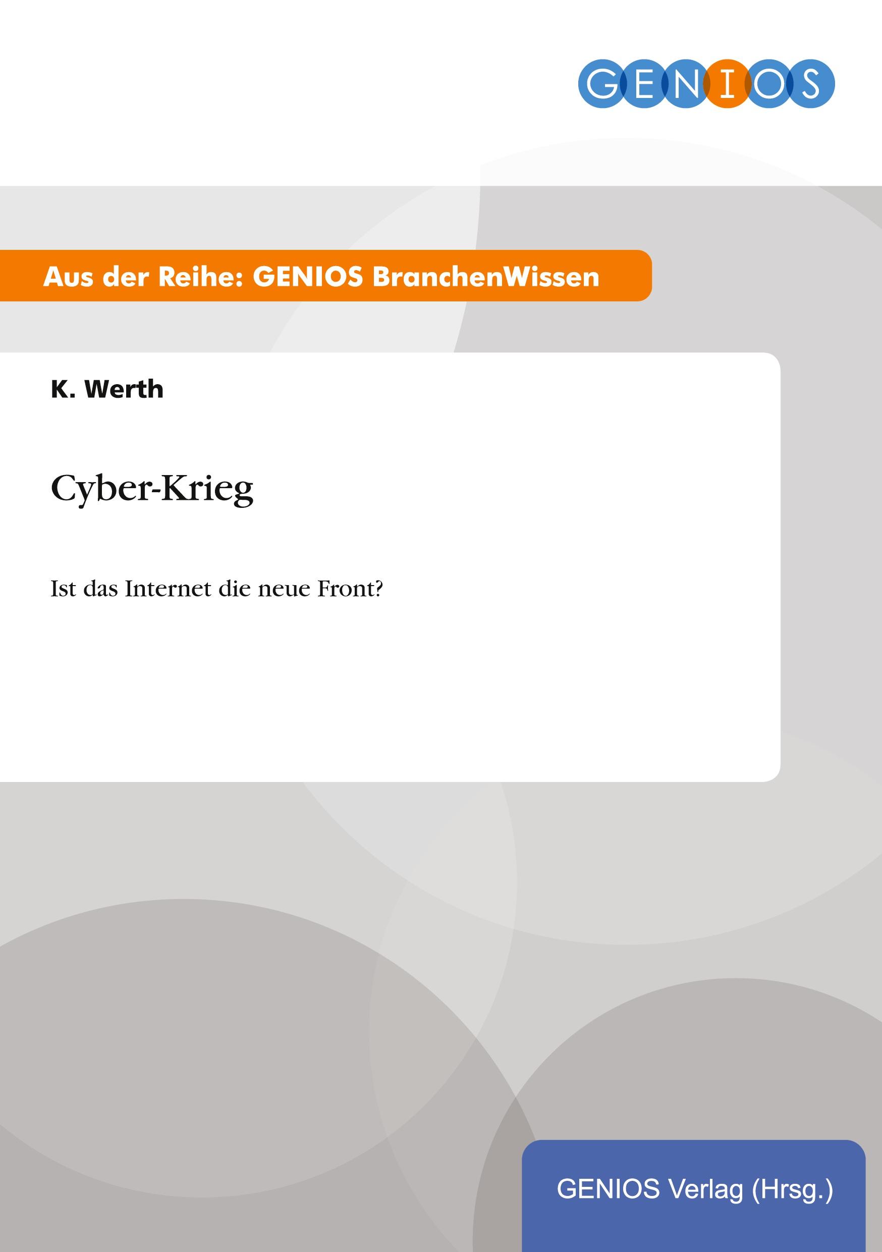 Vorderes Coverbild Cyber-Krieg