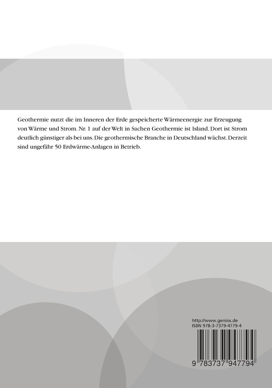 Rückseitencover Geothermie