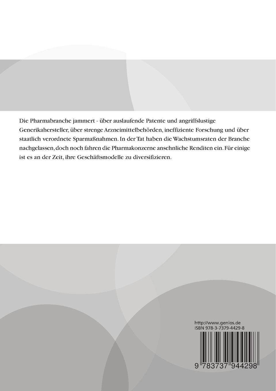 Rückseitencover Branchenreport Medizin & Pharma