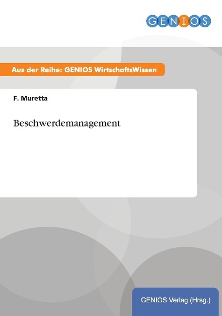 Vorderes Coverbild Beschwerdemanagement