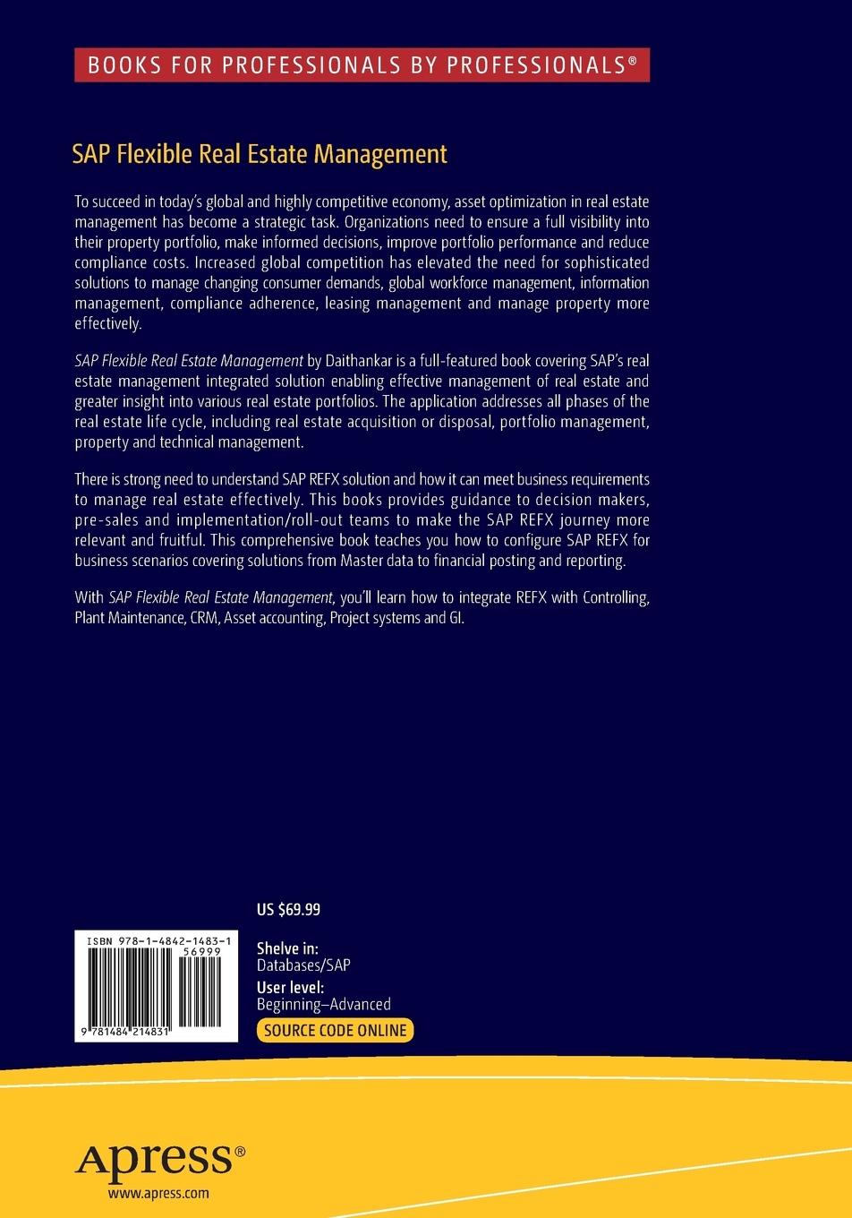 Rückseitencover SAP Flexible Real Estate Management