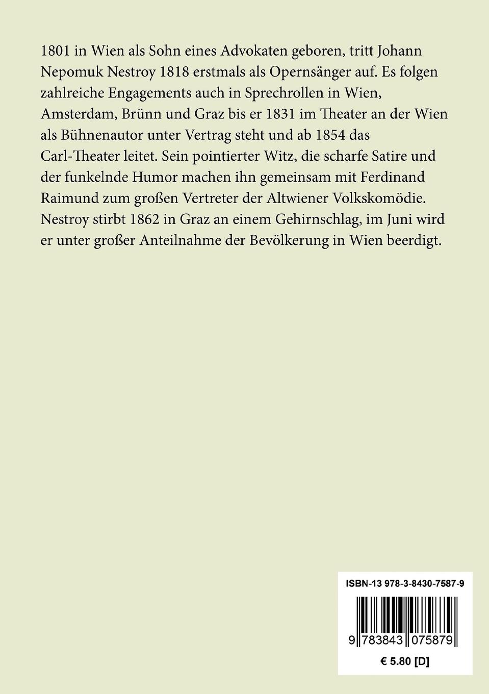 Rückseitencover Der Unbedeutende