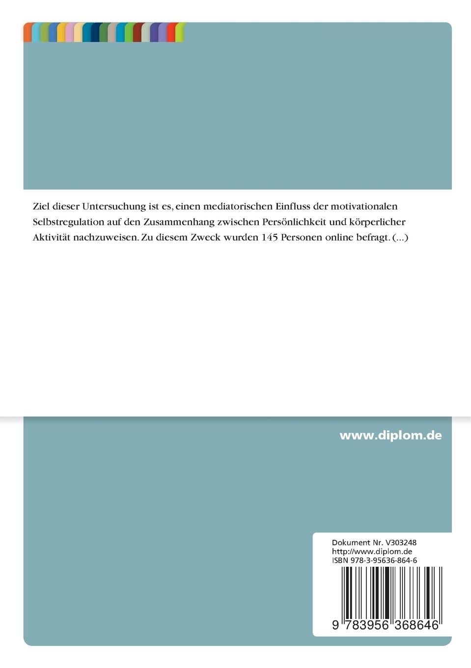 Rückseitencover Sport, Persönlichkeit und Motivation