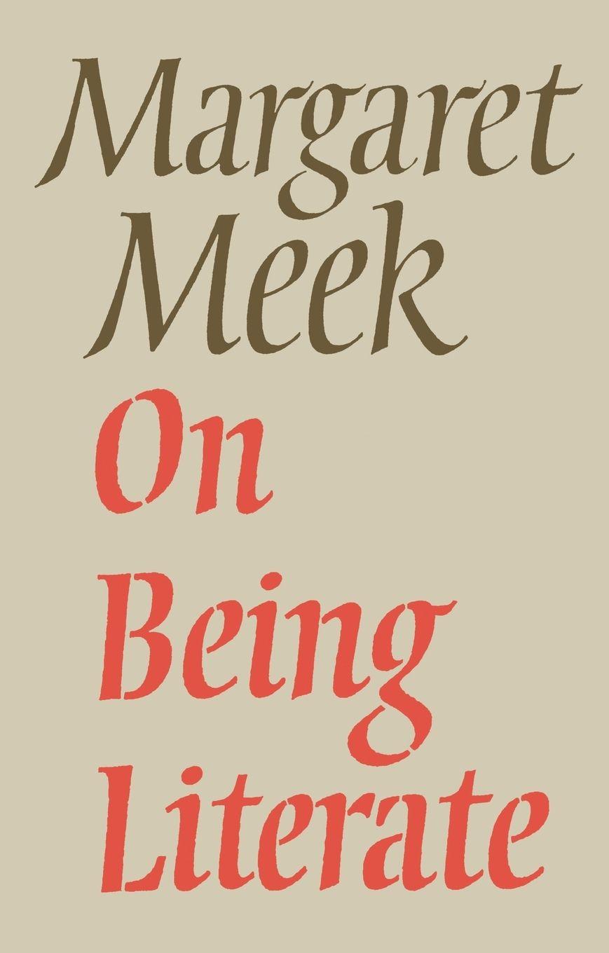 Vorderes Coverbild On Being Literate