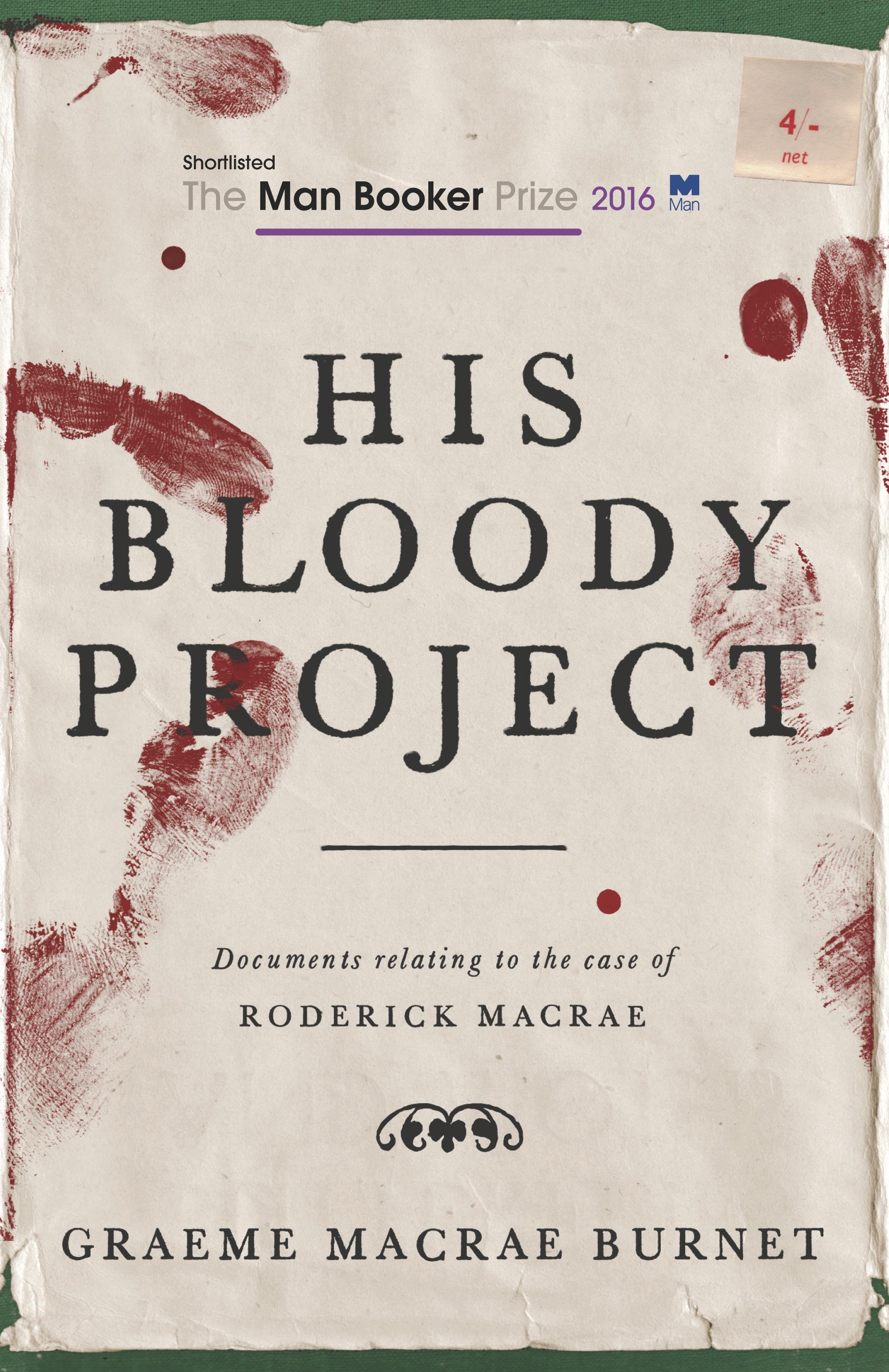 Vorderes Coverbild His Bloody Project