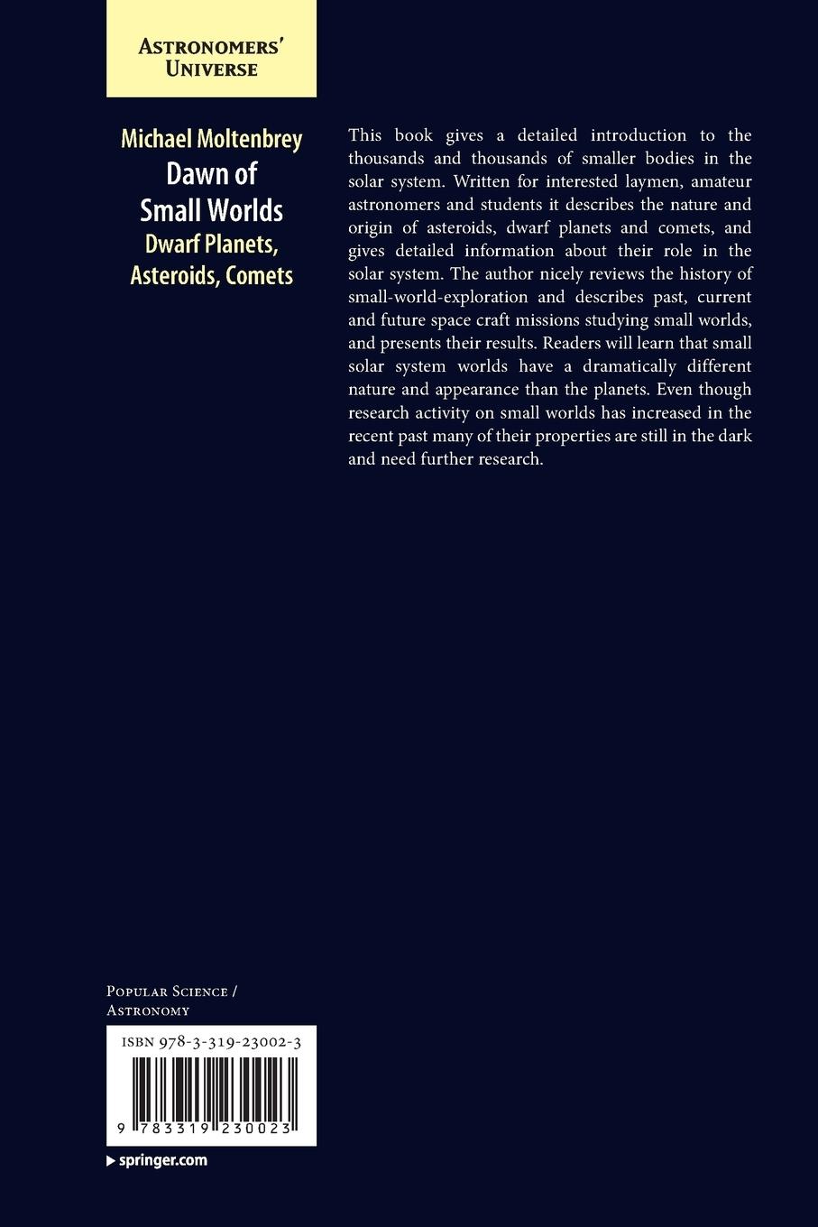 Rückseitencover Dawn of Small Worlds