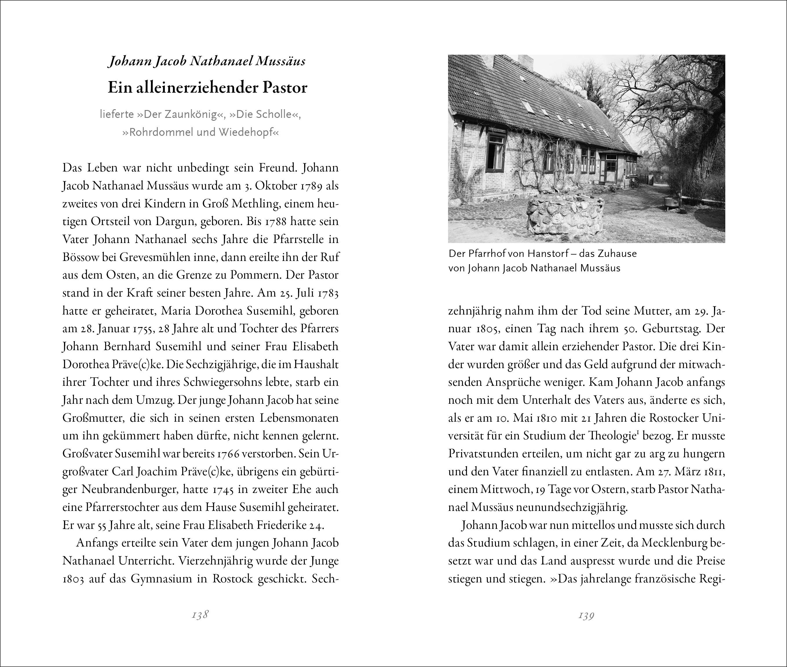 Beispielinhalt (Bild) Grimms Märchen aus Mecklenburg-Vorpommern