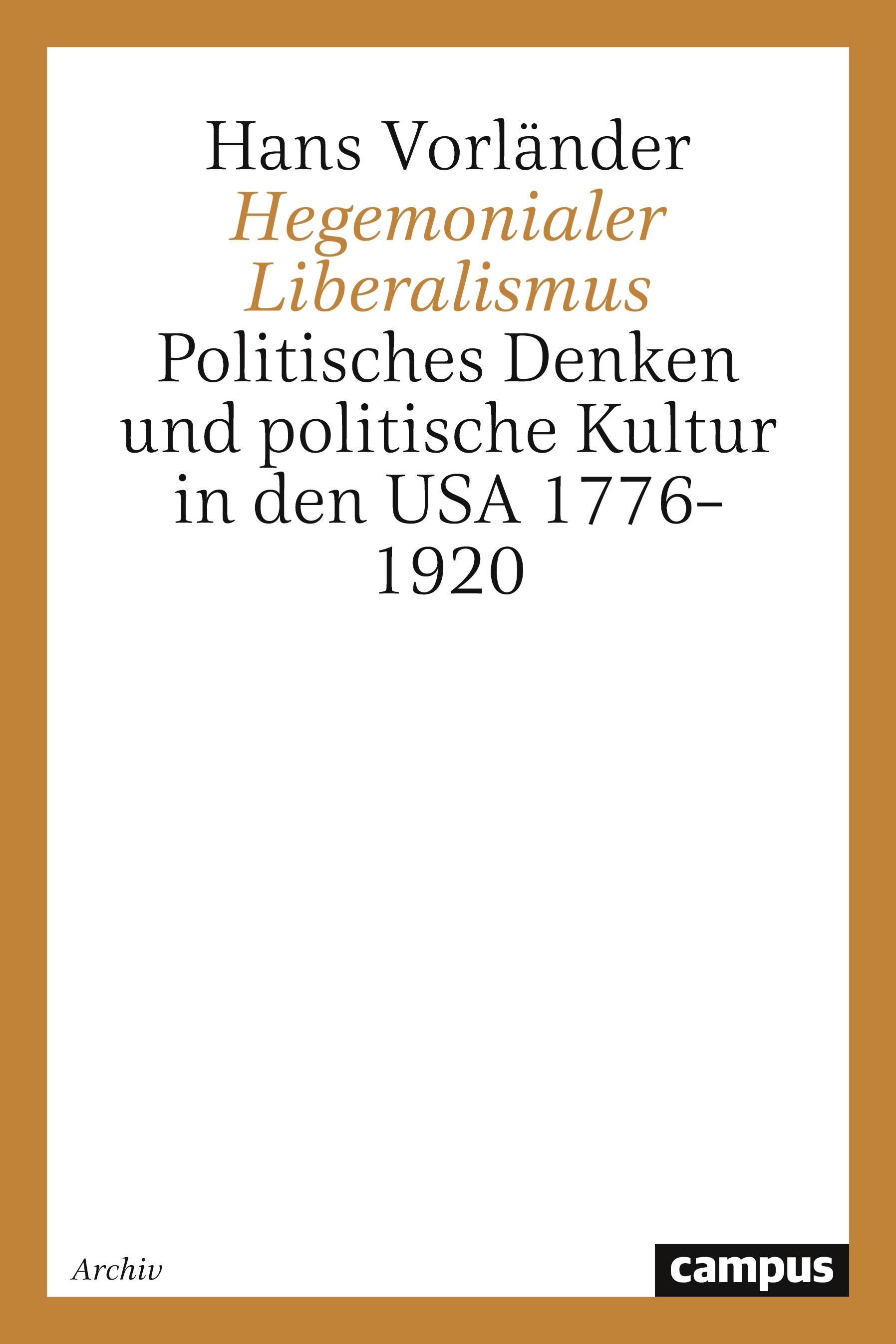 Vorderes Coverbild Hegemonialer Liberalismus