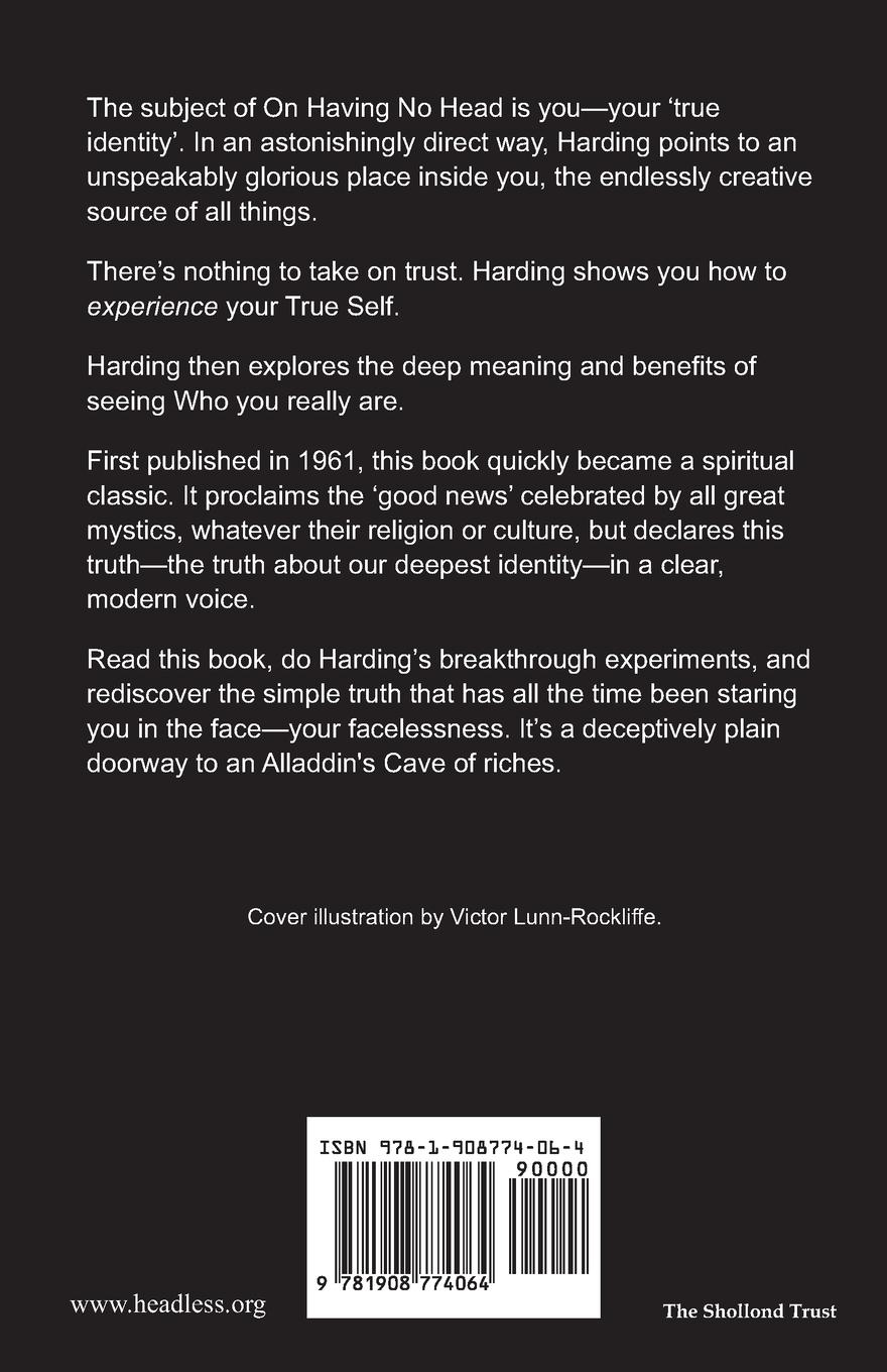 Rückseitencover On Having No Head