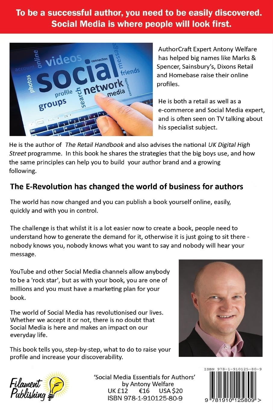 Rückseitencover Social Media Essentials for Authors