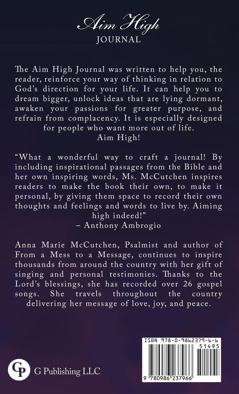 Rückseitencover Aim High Journal