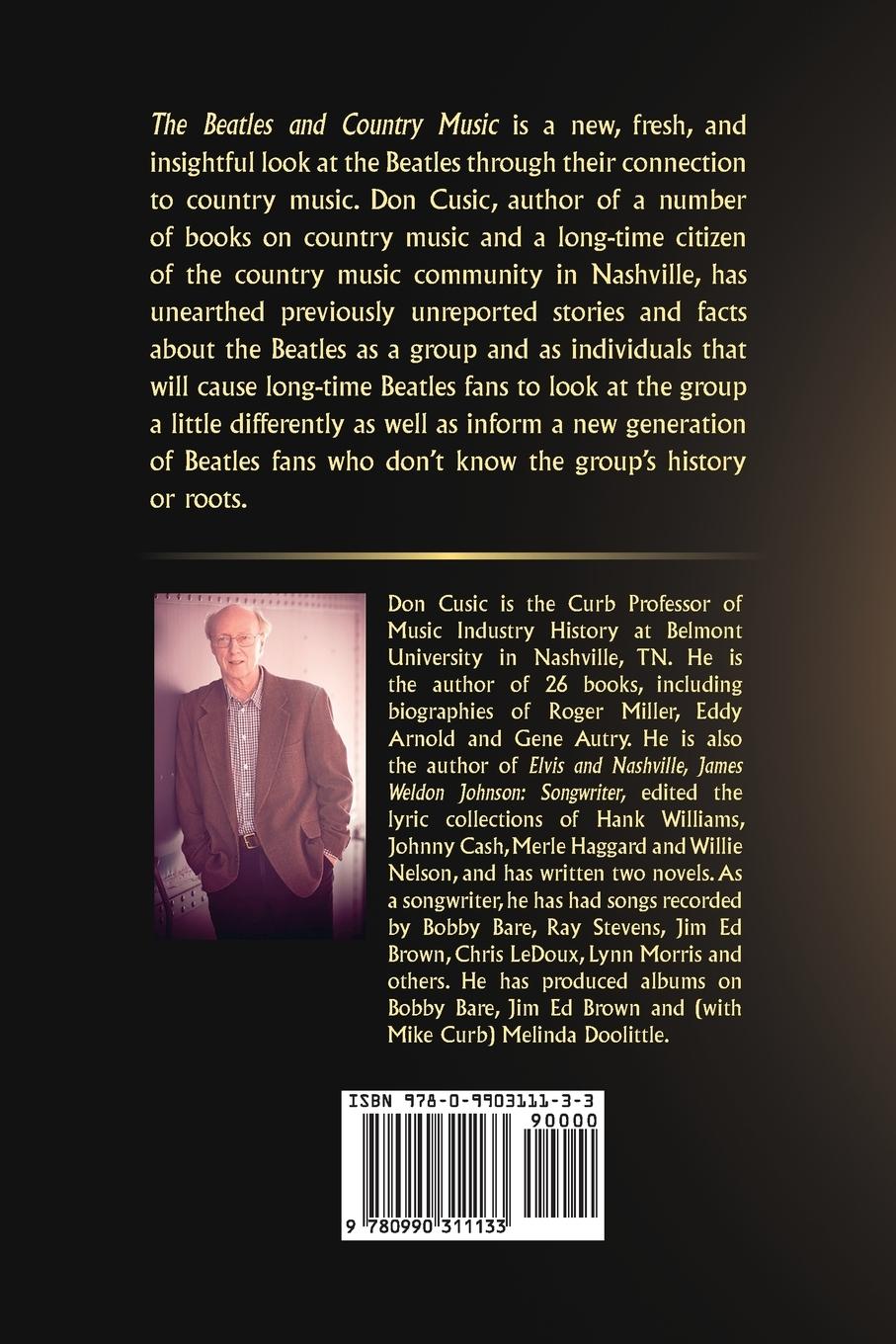 Rückseitencover The Beatles and Country Music