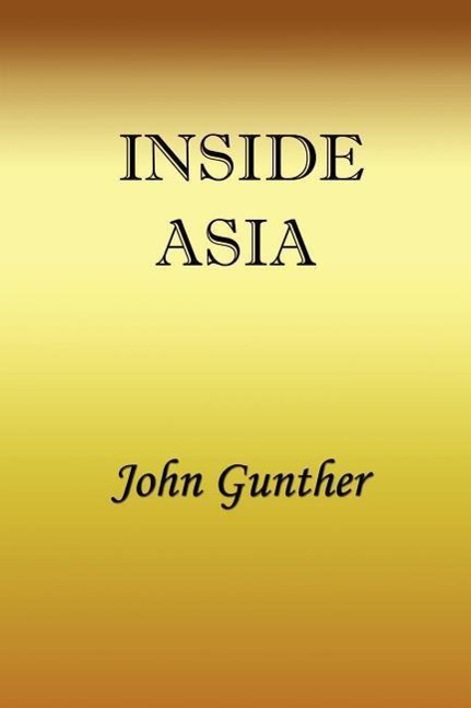 Vorderes Coverbild Inside Asia