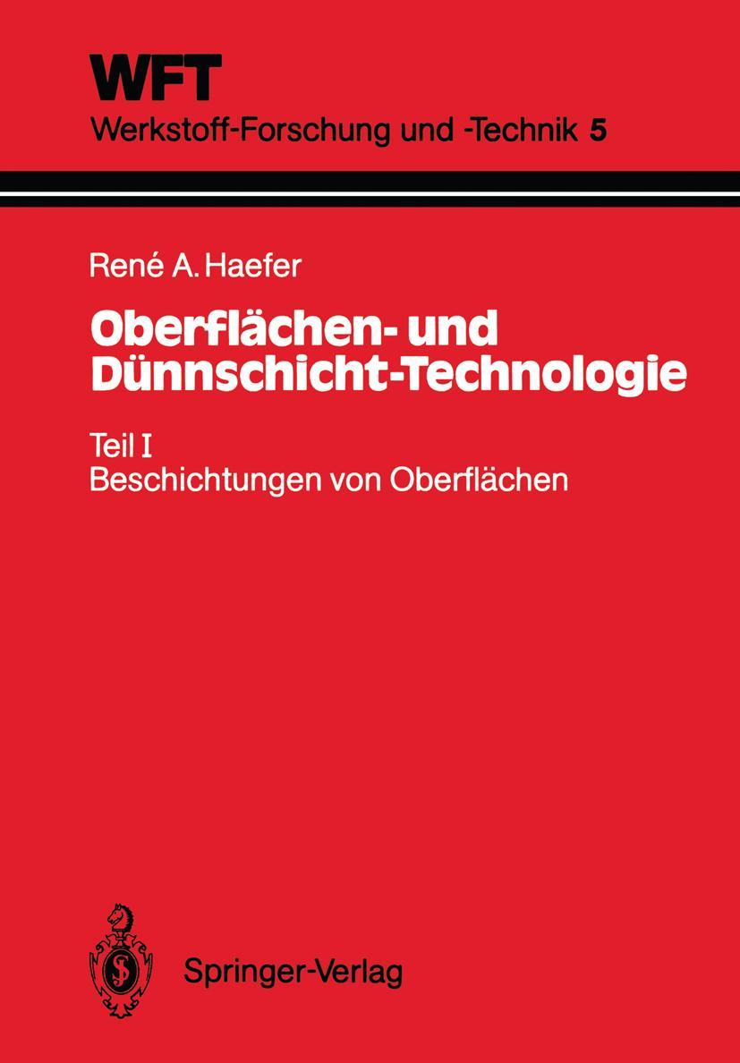 Vorderes Coverbild Oberflächen- und Dünnschicht-Technologie