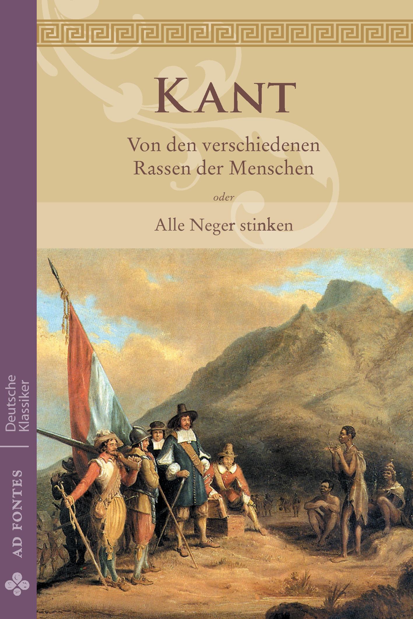 Vorderes Coverbild Von den verschiedenen Rassen der Menschen oder Alle Neger stinken