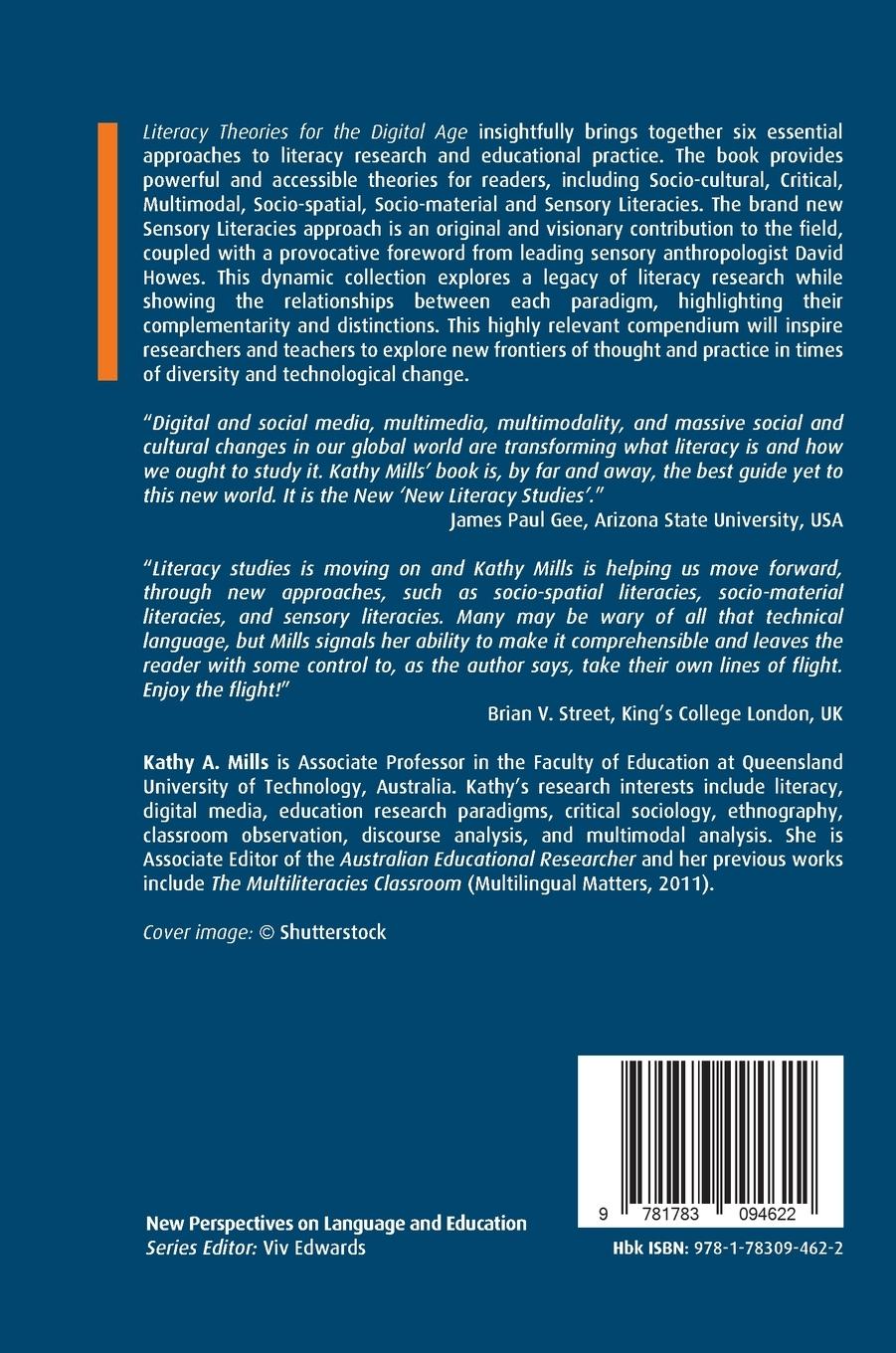 Rückseitencover Literacy Theories for the Digital Age