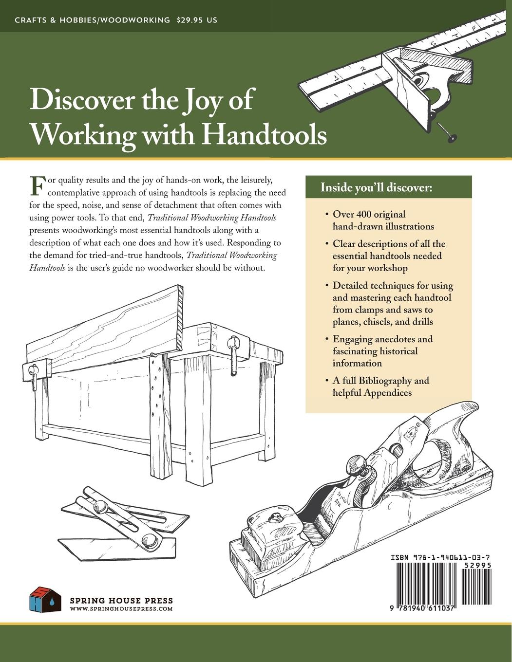 Rückseitencover Traditional Woodworking Handtools