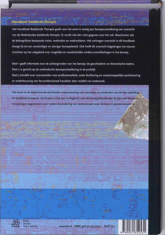 Rückseitencover Handboek beeldende therapie