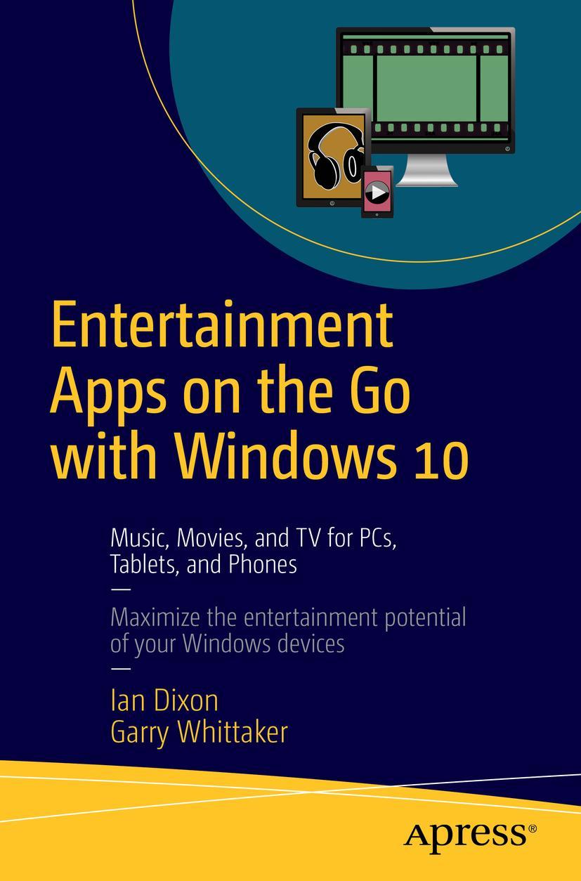 Vorderes Coverbild Entertainment Apps on the Go with Windows 10
