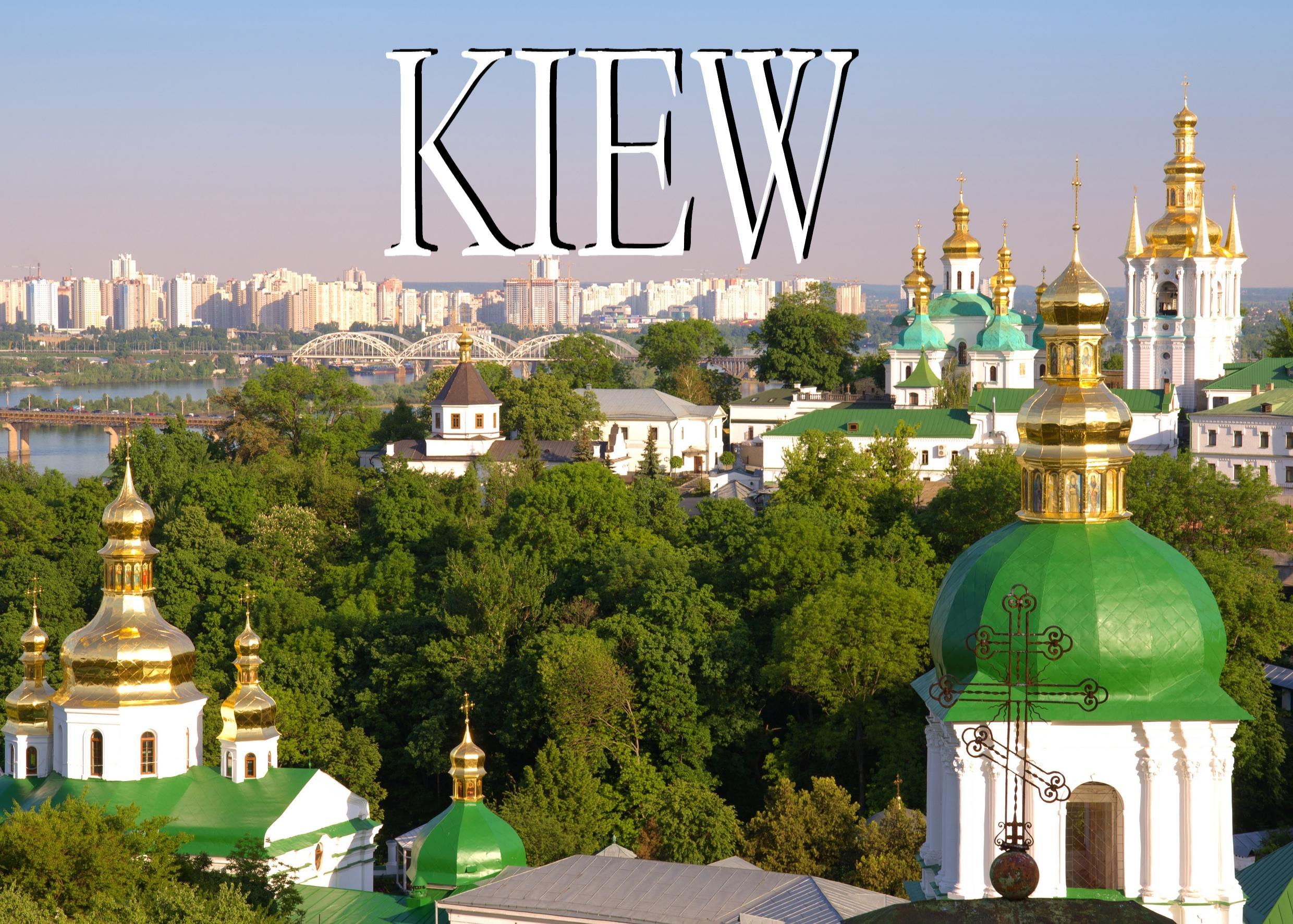 Vorderes Coverbild Bildband Kiew