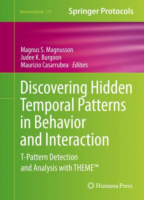 Vorderes Coverbild Discovering Hidden Temporal Patterns in Behavior and Interaction