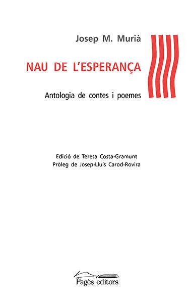 Vorderes Coverbild Nau de l'esperança : Antologia de contes i poemes